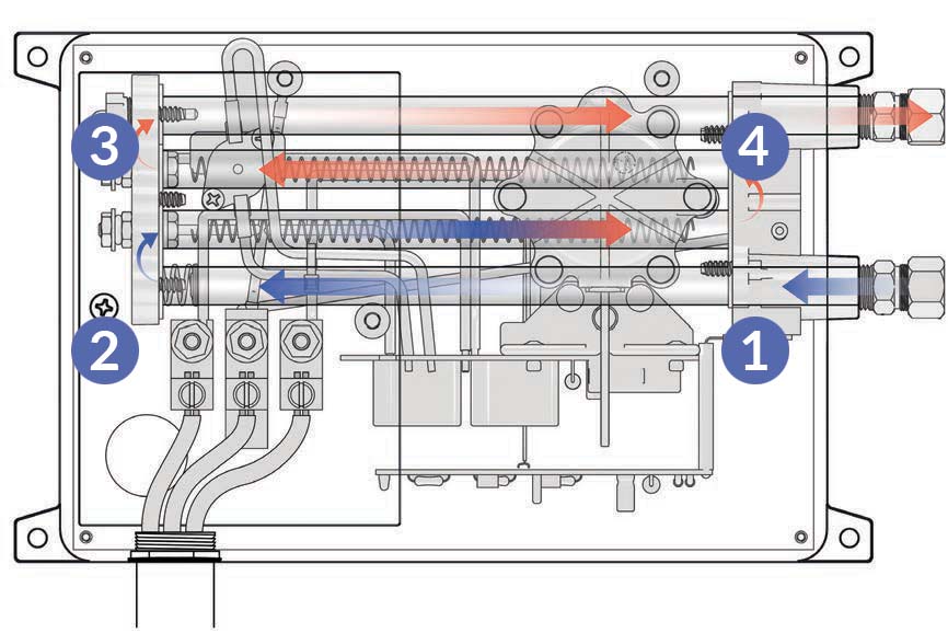 electric heater diagram